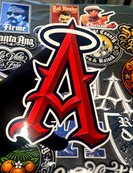 Anaheim Logo Sticker (7x5.5 inches)