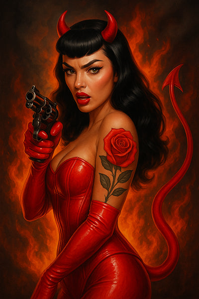 Betty In Red