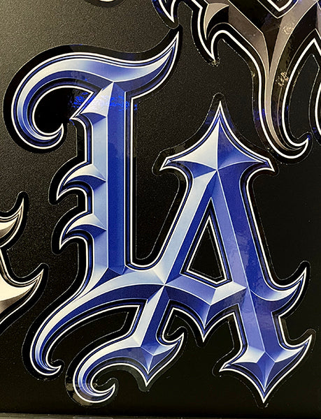 Blue OG LA Sticker (7x5 inch)