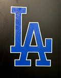Blue Uv LA Sticker. (7x5 inch)