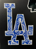 Blue Bandana LA Sticker