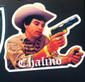 Chalino Sticker (5x4 inch)