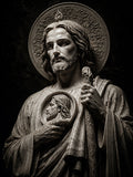 San Judas Grayscale