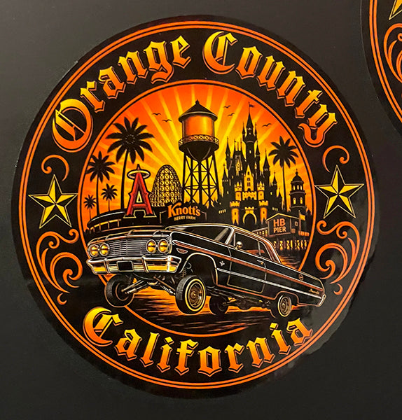 Oc Impala Logo Sticker (6.5 inches)