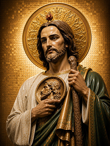 San Judas Statue