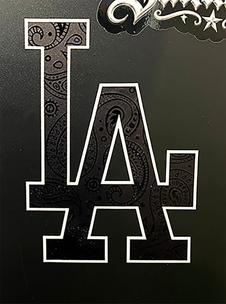 Black Uv LA Sticker. (7x5 inch)