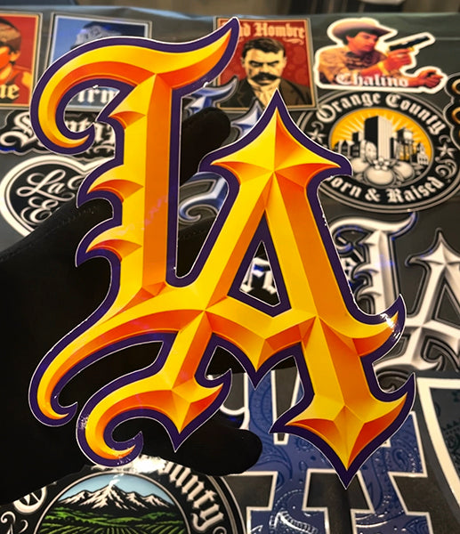 La Lakers Sticker (7x6 inches)