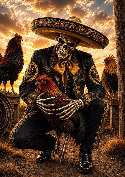 Los Gallos (azul)
