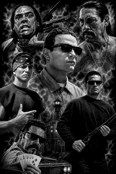 Sangre Por Sangre (Grayscale)